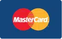 The MasterCard logo features overlapping red and yellow circles against a blue backdrop, reminiscent of the seamless efficiency one expects from managed web hosting.