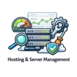 A graphic of a computer server.