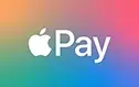 The Apple Pay logo elegantly rests on a rainbow gradient background, reminiscent of the seamless experience one expects with managed web hosting, ensuring smooth transactions just like a well-maintained WordPress site.