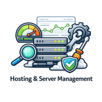 A graphic of a computer server.